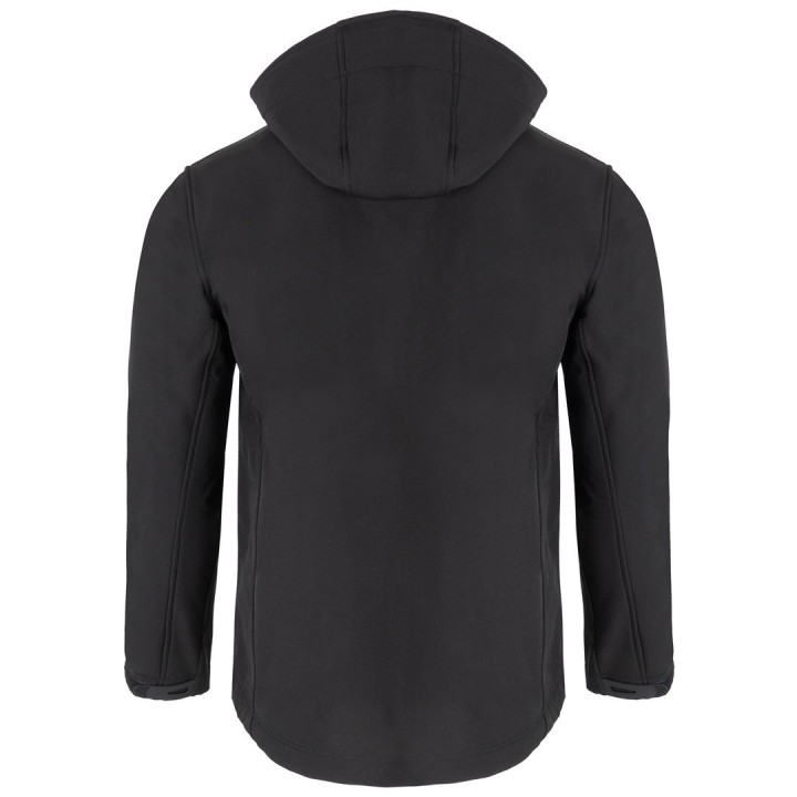 Kurtka z kapturem SOFTSHELL BLACK KING BK
