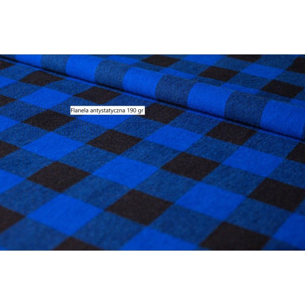 Flanela antystatyczna 99% Bawełna, 1% włókno antystatyczne