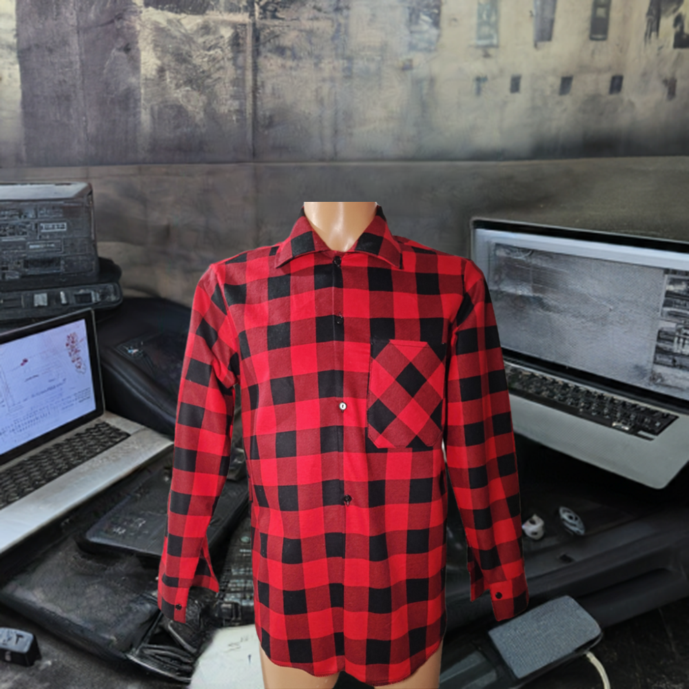 Koszula elektrostatyczna z flaneli antystatycznej dla elektryka