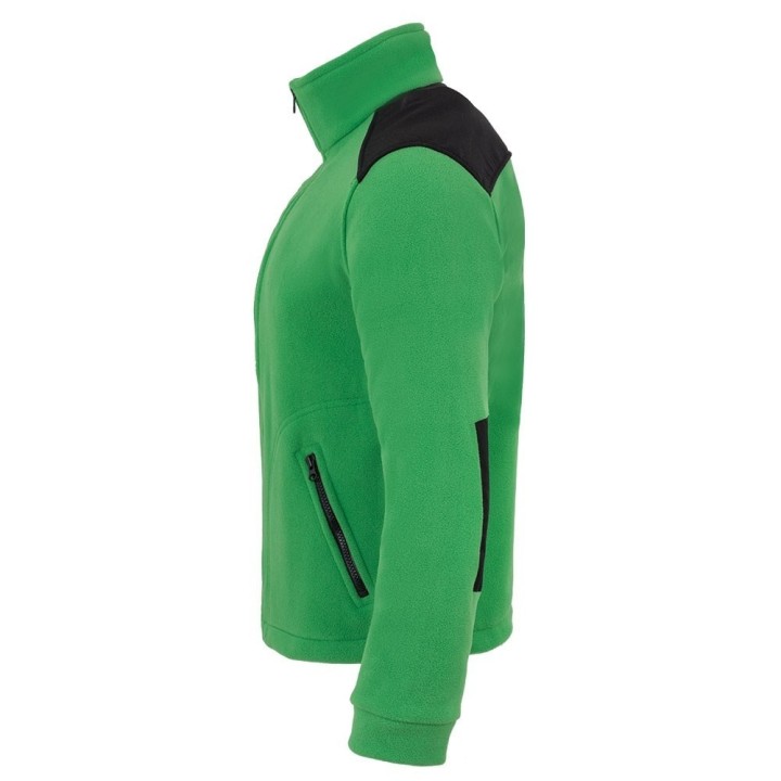 Bluza polarowa Kelly Green/Black FLRA 340 KG-BK