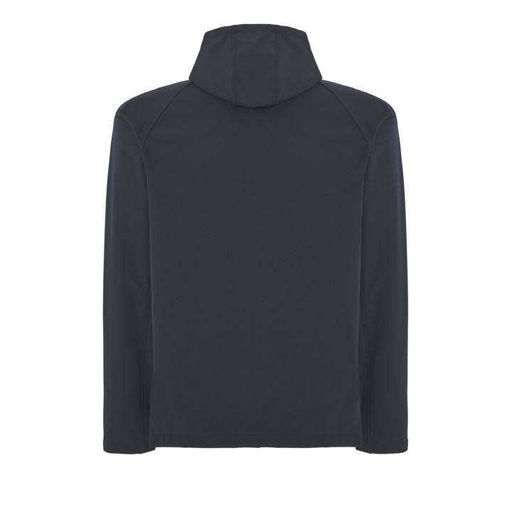 KURTKA Z KAPTUREM  NAVY SOFTSHELL HOOD NY