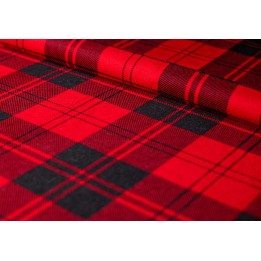 Flanela czerwona 170/m2 Bragio