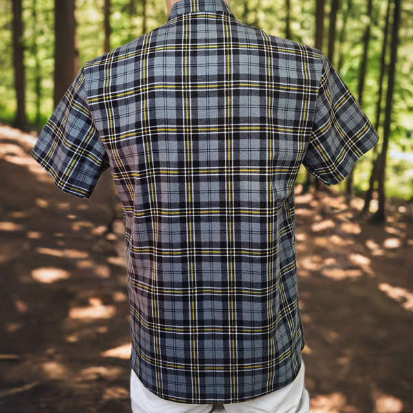 Koszula krótki rękaw flanelowa Kamel B-27