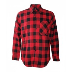 Koszula flanelowa czerwono czarna