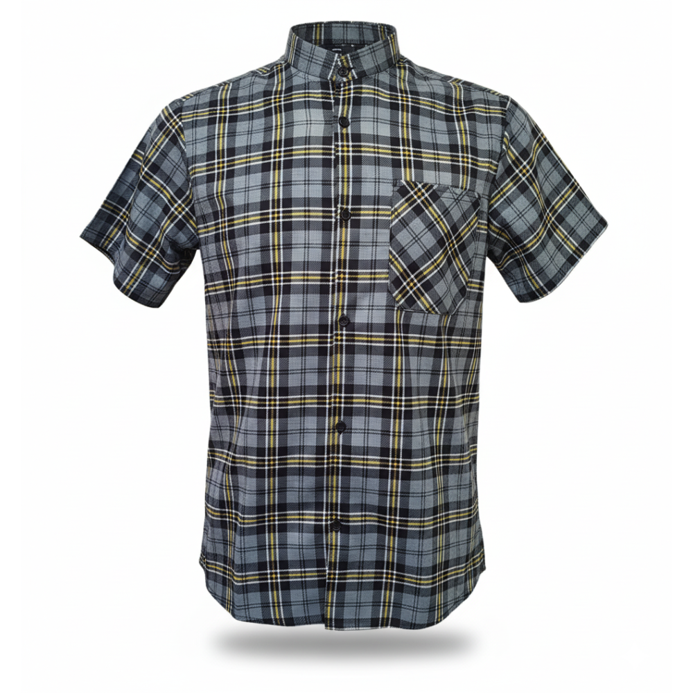 Koszula krótki rękaw flanelowa Kamel B-27