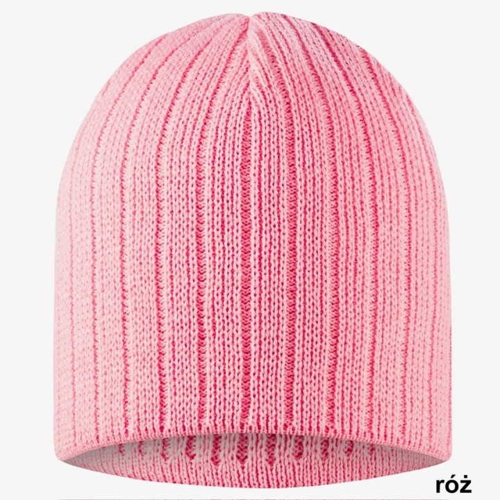 Czapka zimowa Różowa BEANIE PK