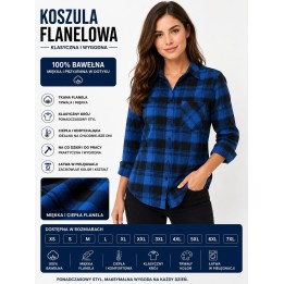 Bawełniana koszula flanelowa