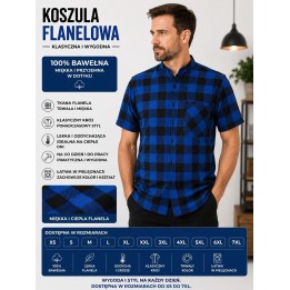 Koszula bawełniana krótki rękaw