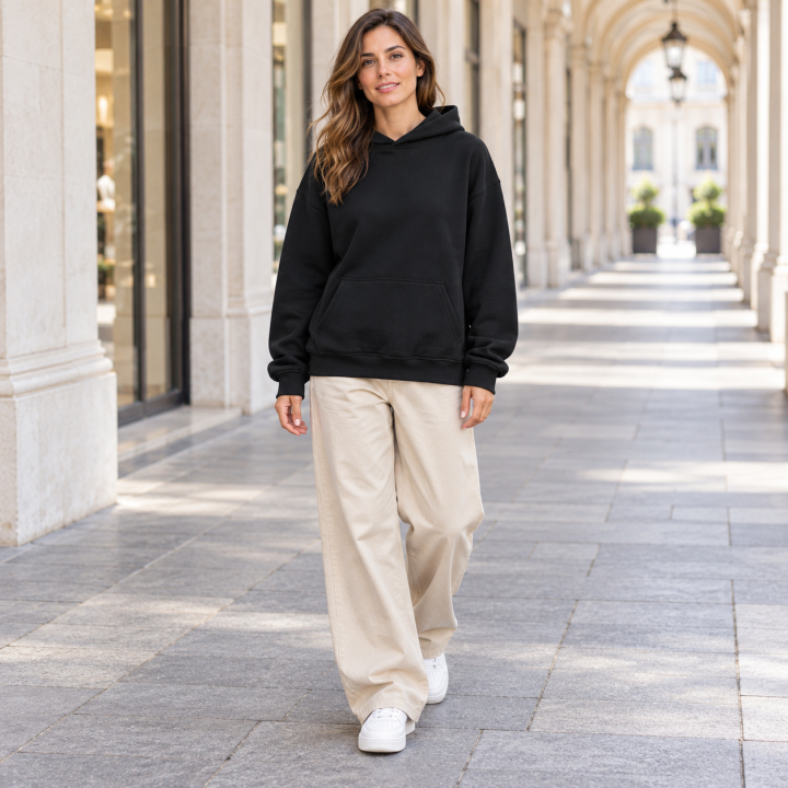 Wygodna bluza dresowa oversize – komfort i styl na co dzień.