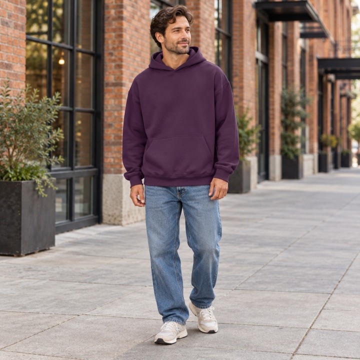 Wygodna bluza dresowa oversize – komfort i styl na co dzień.