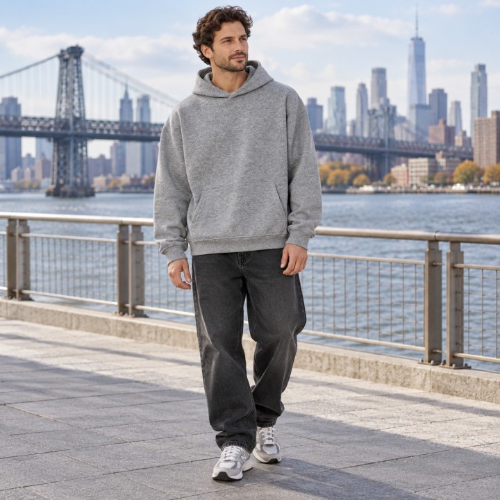Wygodna bluza dresowa oversize – komfort i styl na co dzień.
