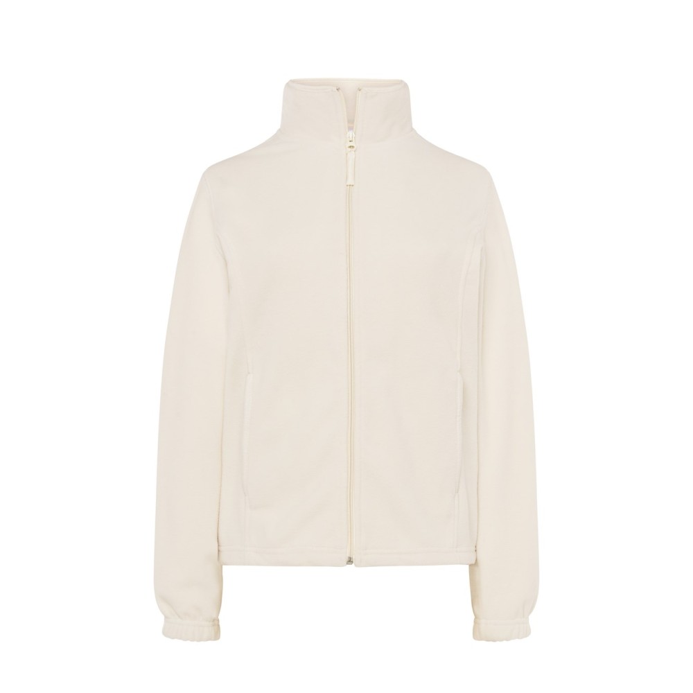 Bluza polarowa damska kremowy of white