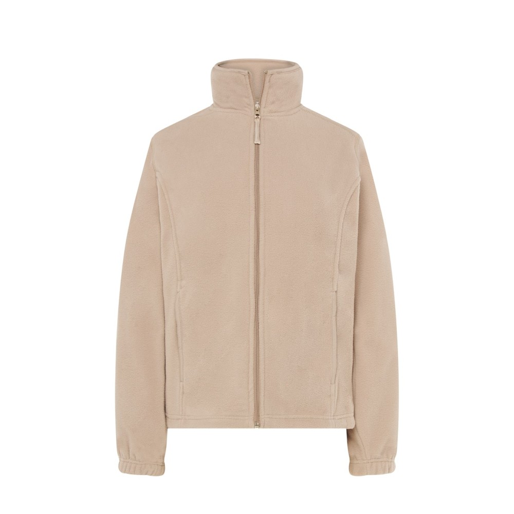 Bluza polarowa damska kremowy sand
