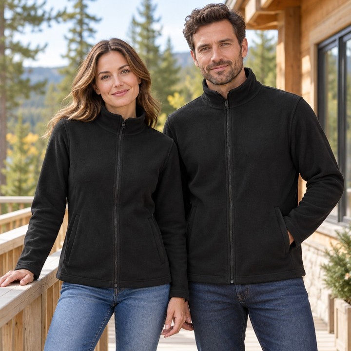 Bluza polarowa-czarna 300 g/m²