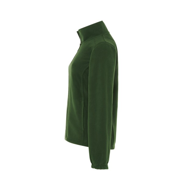 Bluza polarowa damska zielony ciemny