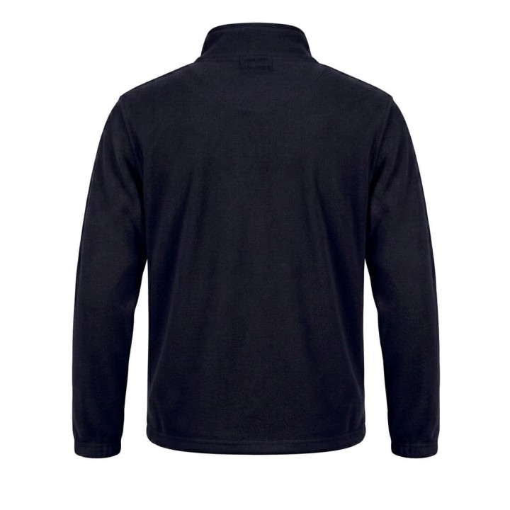 Bluza polarowa granatowa 300 g/m² z antypillingiem i kieszeniami na