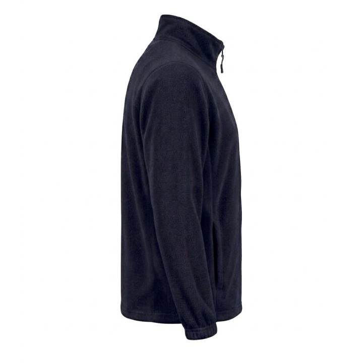 Bluza polarowa granatowa 300 g/m² z antypillingiem i kieszeniami na