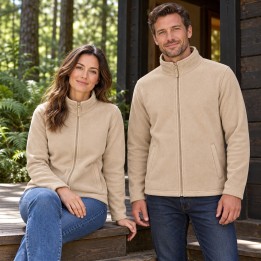 Bluza polarowa Sand 300 g/m² z antypillingiem i kieszeniami na zamek