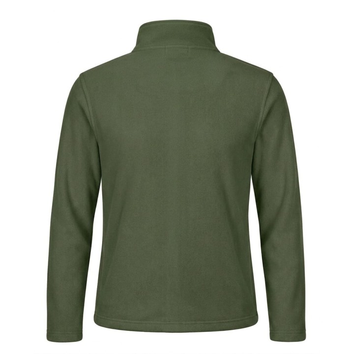 Bluza polarowa Khaki 300 g/m² z pełnym zamkiem i kieszeniami