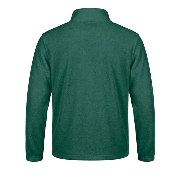 Bluza polarowa Bottle Green 300 g/m² z zamkiem i kieszeniami