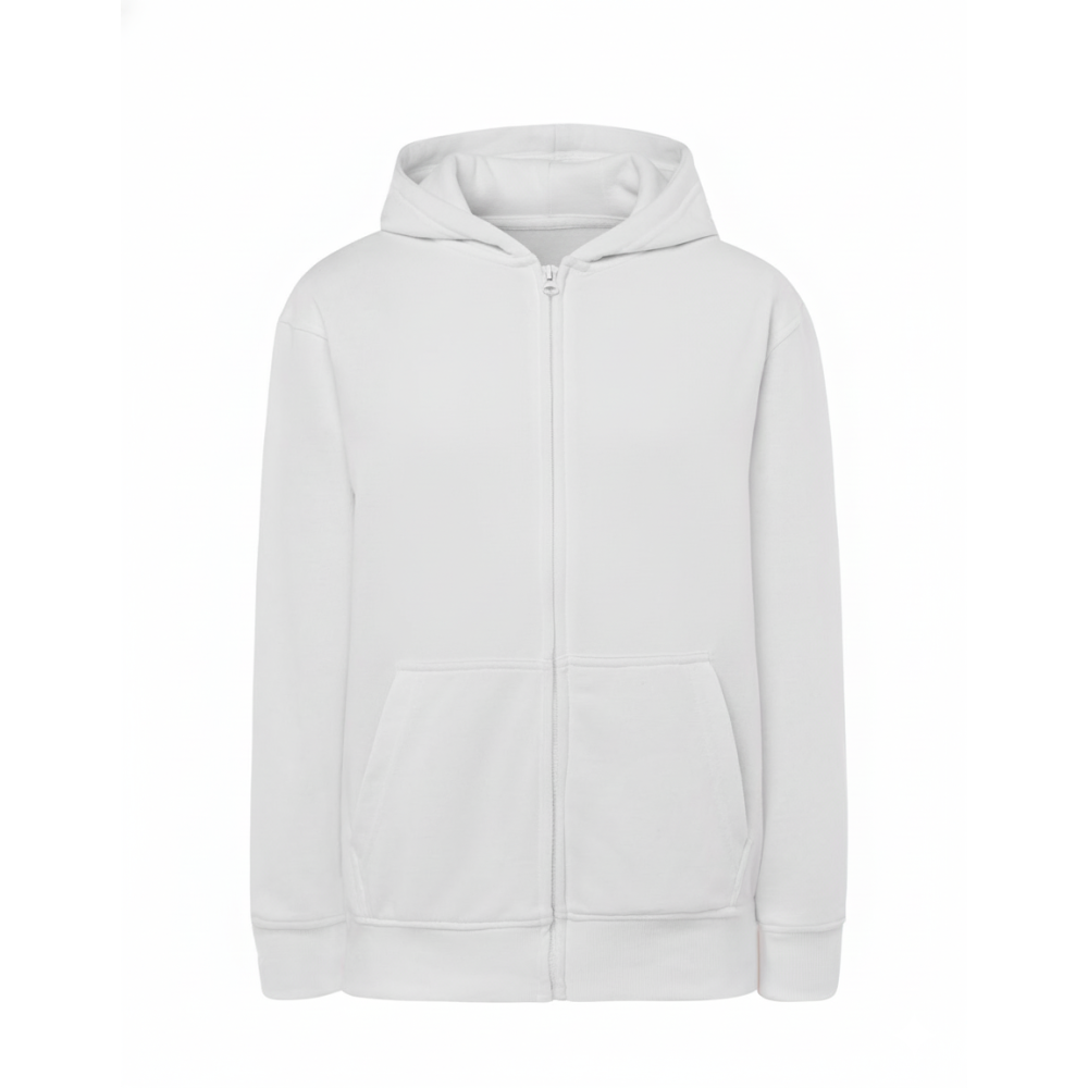 Bluza z kapturem damska biała HOOD 240 WH