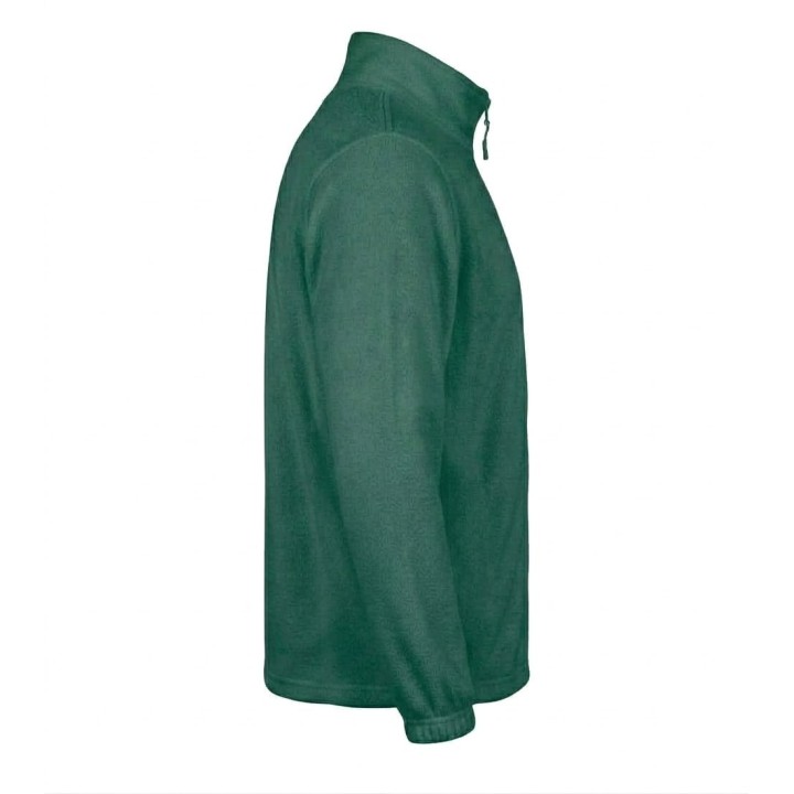 Bluza polarowa Bottle Green 300 g/m² z zamkiem i kieszeniami