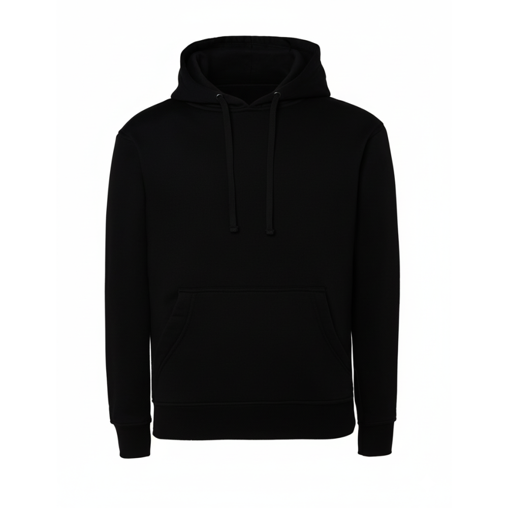 Bluza z kapturem damska czarna KNG BK