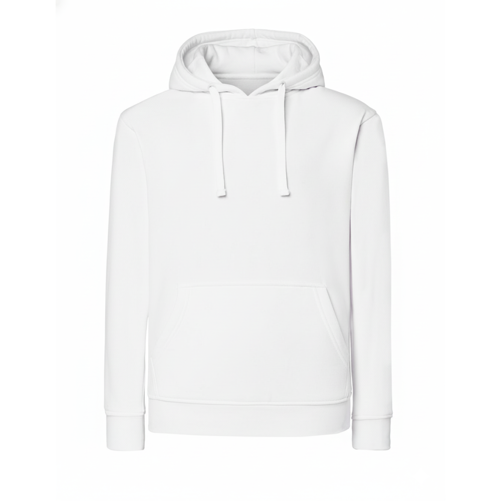 Bluza z kapturem damska biała KNG WH