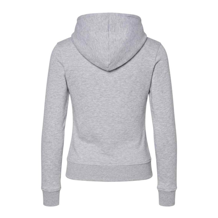 Bluza damska z kapturem i kieszenią kangurka Ash Melange