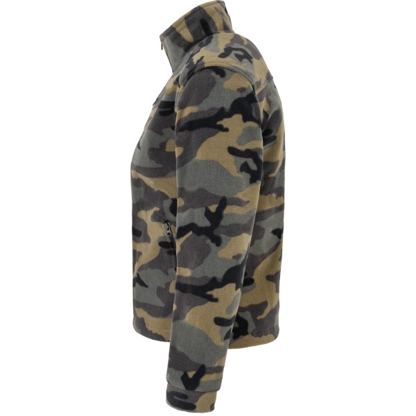 Bluza polarowa czarna Camouflage FLRA 340 CM