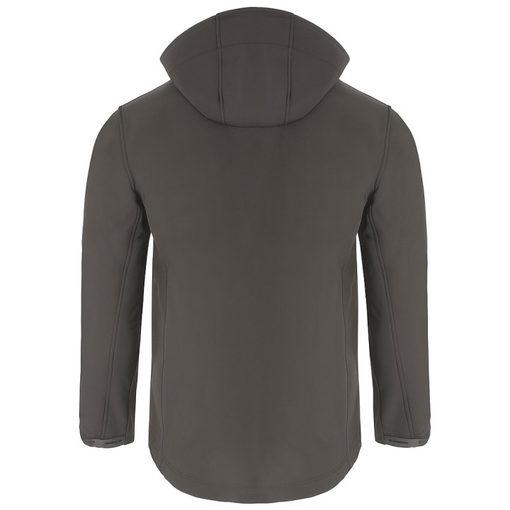 Kurtka z kapturem SOFTSHELL Graphite - wodoodporna i oddychająca