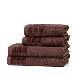 Ręcznik MOONTEX 500G-Chocolate 90x50 cm - bawełniany, chłonny