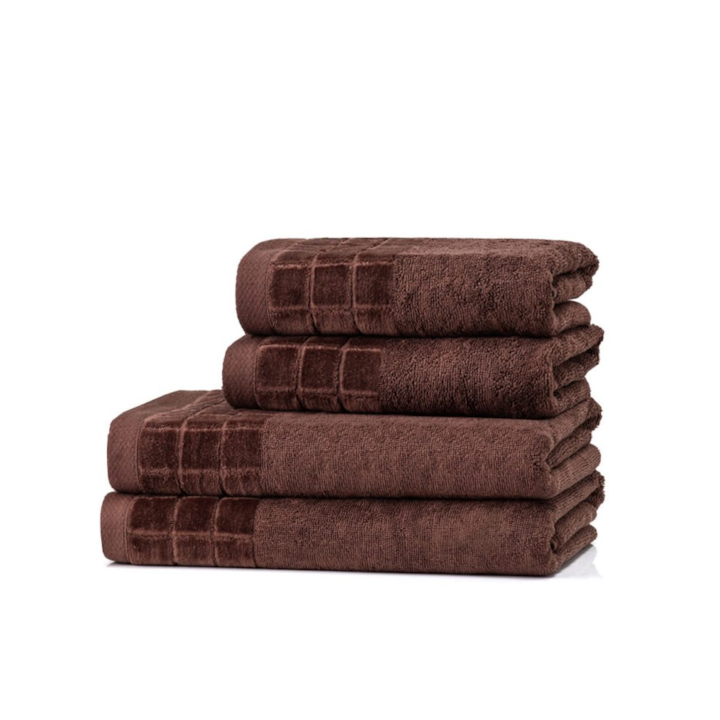 Ręcznik MOONTEX 500G-Chocolate 90x50 cm - bawełniany, chłonny