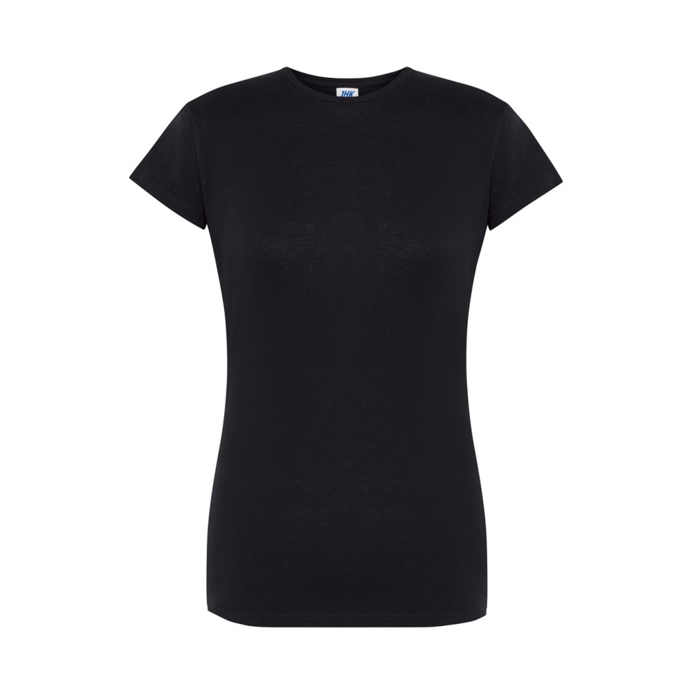 T-shirt Damski 145g/m2 CZARNY TSRL CMF LADY COMFORT