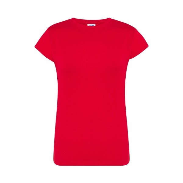 T-shirt Damski 145g/m2 CZERWONY TSRL CMF LADY COMFORT