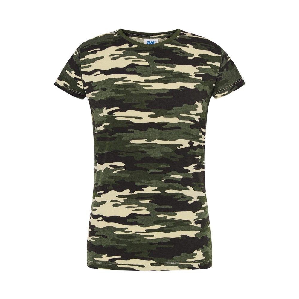 T-shirt Damski 145g/m2 CamouflageTSRL CMF LADY COMFORT