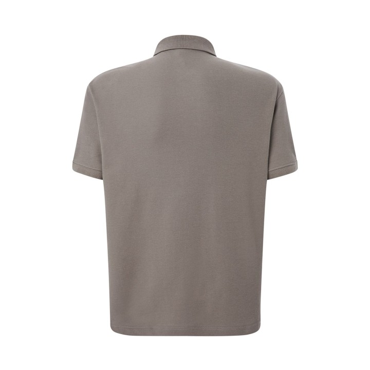 Koszulka Polo 210 Zinc z dzianiny pique – stabilizowana bawełna
