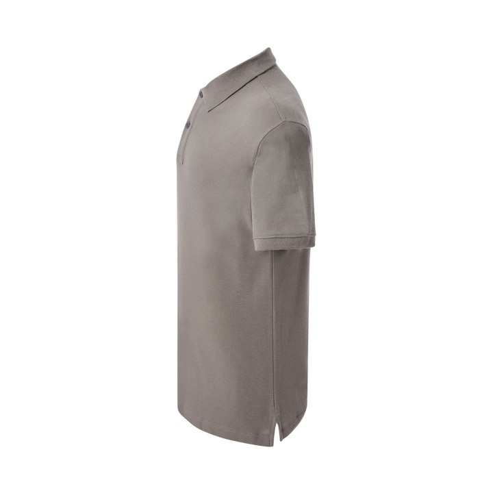 Koszulka Polo 210 Zinc z dzianiny pique – stabilizowana bawełna