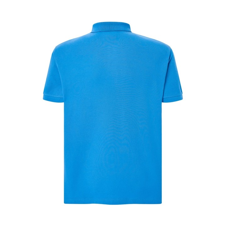 Koszulka Polo 210-Azzure z bawełnianej dzianiny pique 210 g/m²