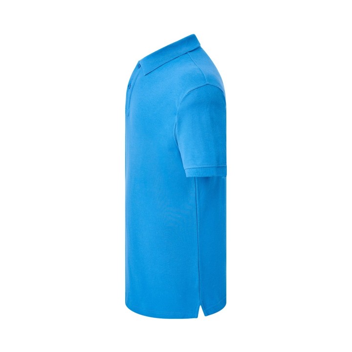 Koszulka Polo 210-Azzure z bawełnianej dzianiny pique 210 g/m²
