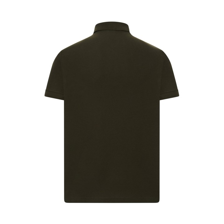 Koszulka Polo 210-Oliwkowa ciemna 100% bawełna stabilizowana 210 g/m²