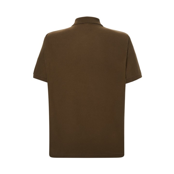Koszulka Polo 210-Khaki z bawełny stabilizowanej 210 g/m²
