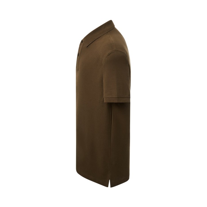 Koszulka Polo 210-Khaki z bawełny stabilizowanej 210 g/m²