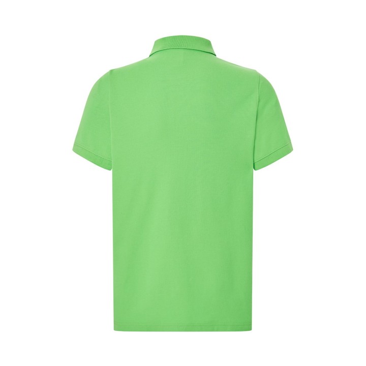Koszulka Polo męska 210 g/m² z bawełny czesankowej, limonkowa