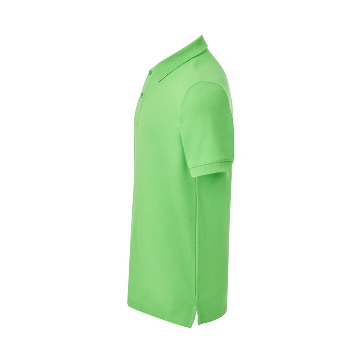 Koszulka Polo męska 210 g/m² z bawełny czesankowej, limonkowa