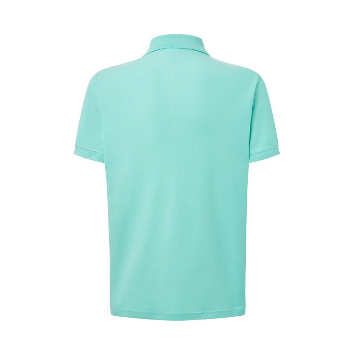 Koszulka Polo 210-Miętowy z bawełny stabilizowanej 210 g/m²