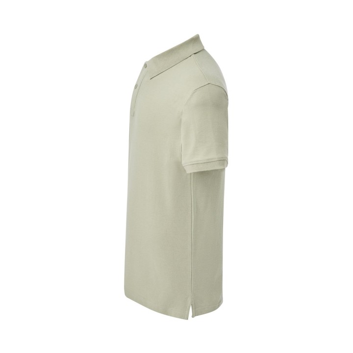 Koszulka Polo 210-Pistacjowa z bawełny czesankowej 210 g/m²
