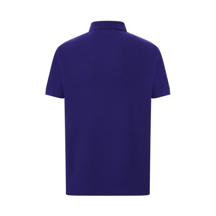 Koszulka Polo 210-Fioletowa z bawełny czesankowej 210 g/m²