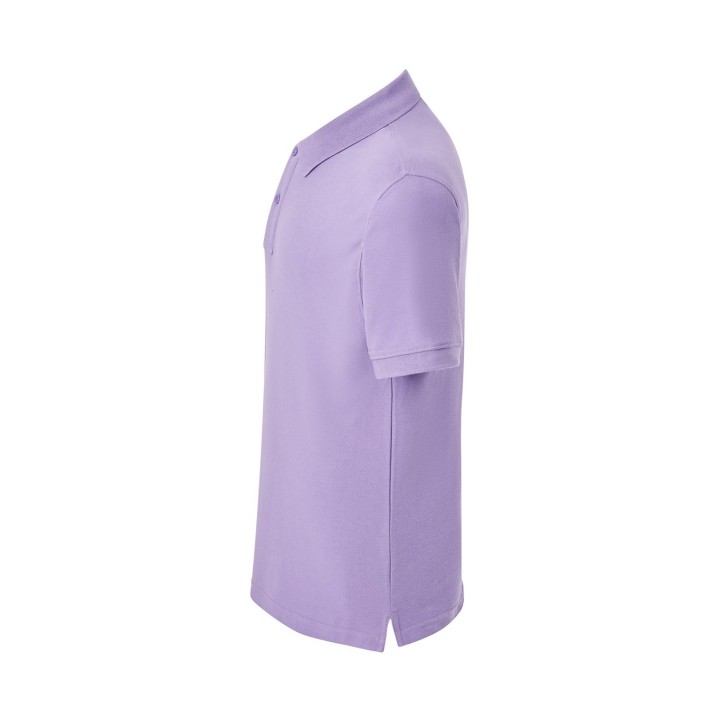 Koszulka Polo 210-Lawendowa z bawełny czesankowej 210 g/m²
