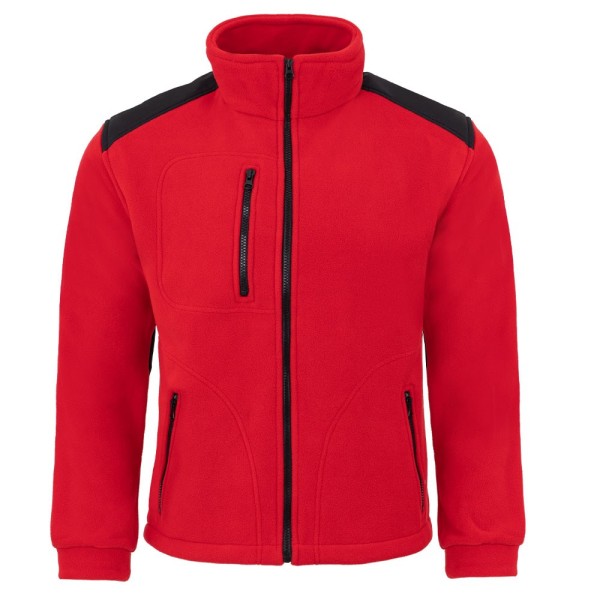 Bluza polarowa Red/Black FLRA 340 RD-BK